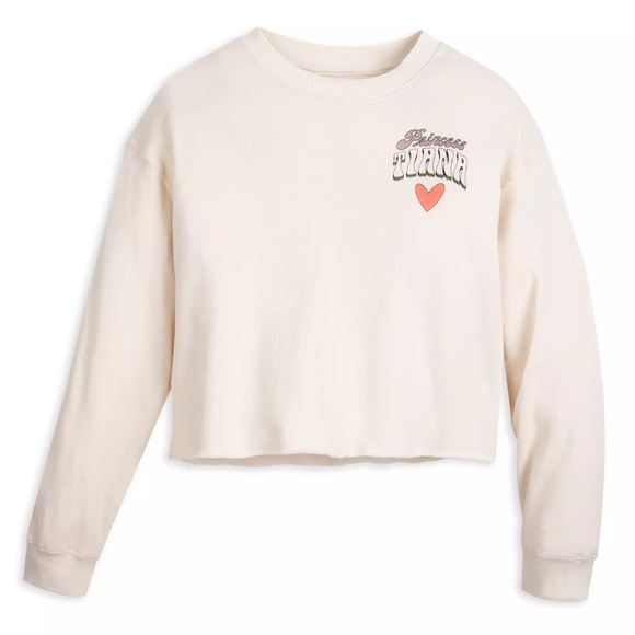Disney Store Junk Food Tiana Ladies' Sweatshirt, The Princess and t… - Picture 3 of 14